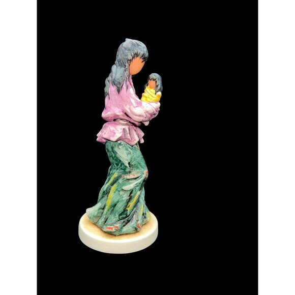 Adoring Mother 1997 Goebel DeGrazia Ltd Ed Porcelain Figurine #10-447-19 - MINT - Picture 4 of 12